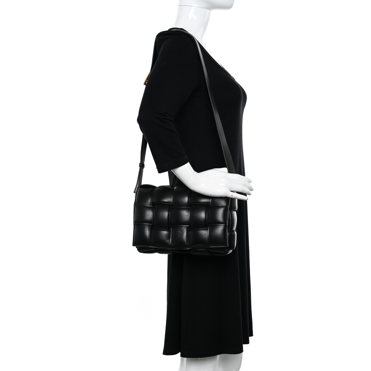 Bottega Veneta Nappa Maxi Intreccio Padded Cassette Crossbody Bag - Image 4