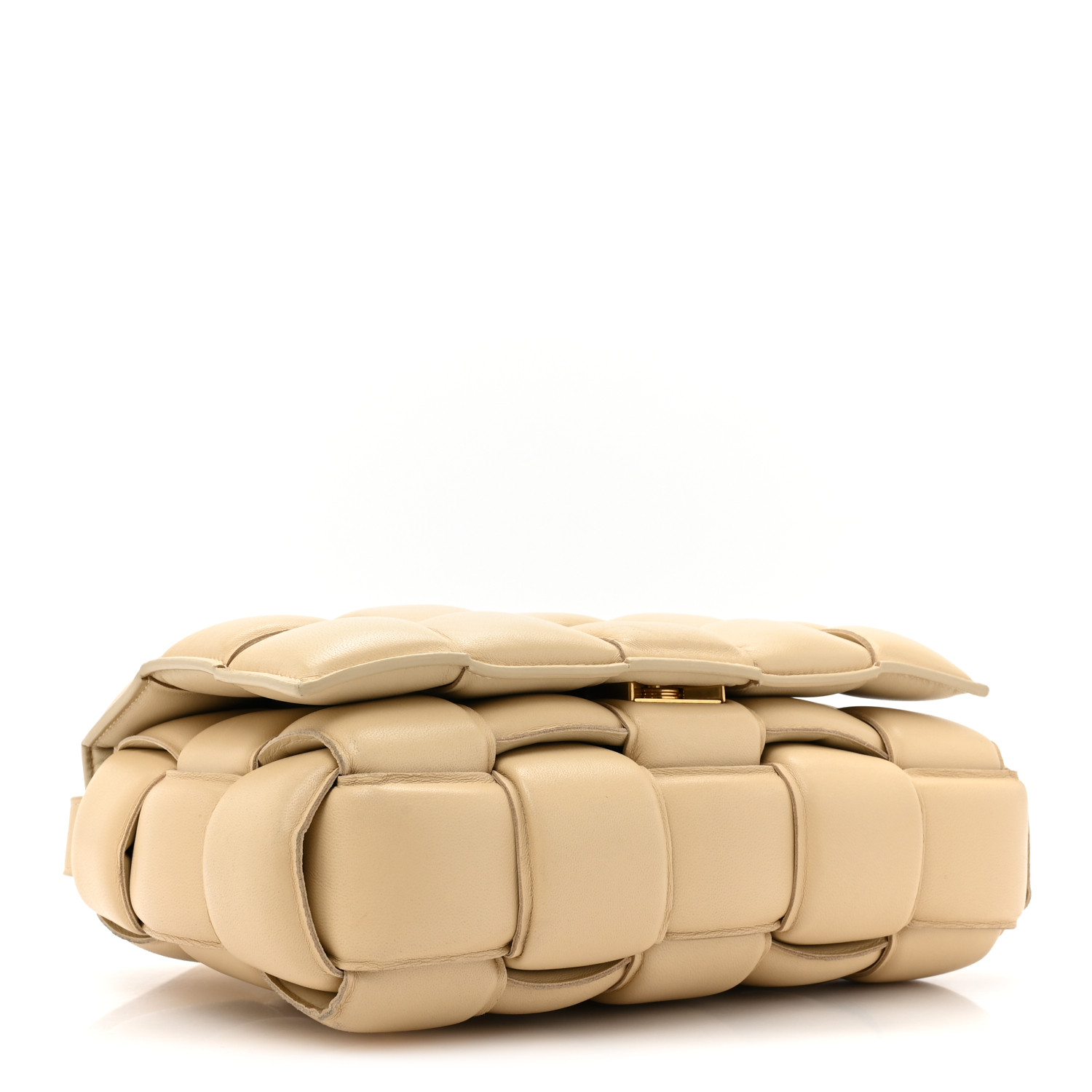 Bottega Veneta Nappa Maxi Intreccio Padded Cassette Crossbody Bag Porridge - Image 2